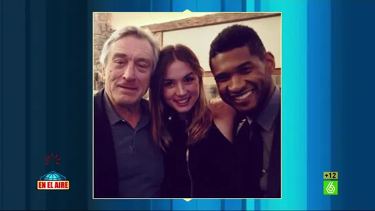 Ana de Armas con Robert De Niro Ana de Armas con Robert De Niro