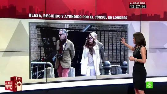 Lorena Baeza analiza la estancia de Blesa en Londres Lorena Baeza analiza la estancia de Blesa en Londres