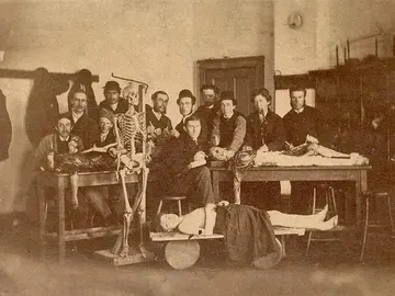 "Clases de anatomía" 1910 "Clases de anatomía" 1910