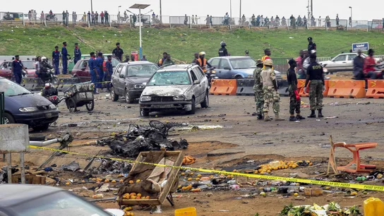 Al menos 118 muertos tras un doble atentado en Nigeria Al menos 118 muertos tras un doble atentado en Nigeria