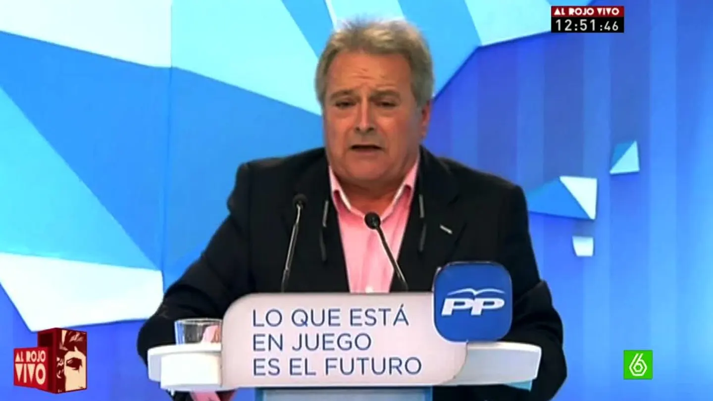 Alfonso Rus en un mitin Alfonso Rus en un mitin