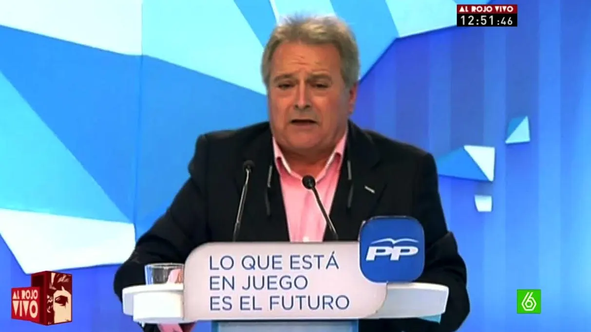 Alfonso Rus en un mitin Alfonso Rus en un mitin