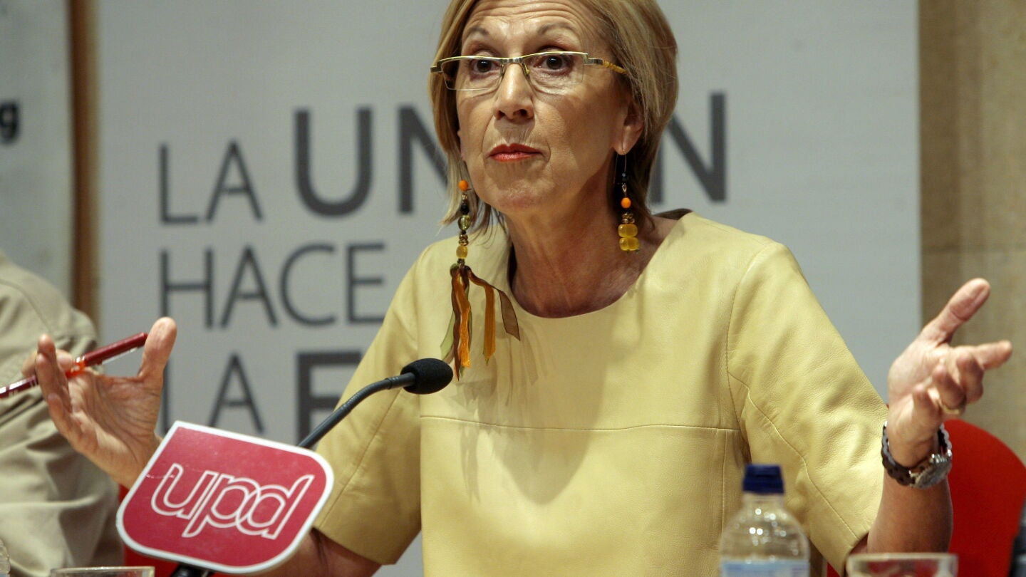La coordinadora de UPyD, Rosa D&iacute;ez