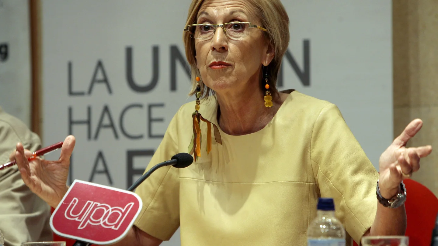 La coordinadora de UPyD, Rosa Díez La coordinadora de UPyD, Rosa Díez