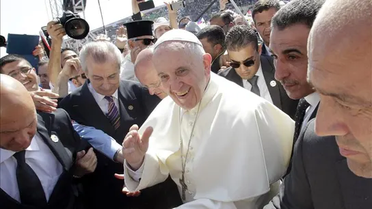 El papa Francisco hace un llamamiento a la paz en su primer viaje a Tierra Santa El papa Francisco hace un llamamiento a la paz en su primer viaje a Tierra Santa