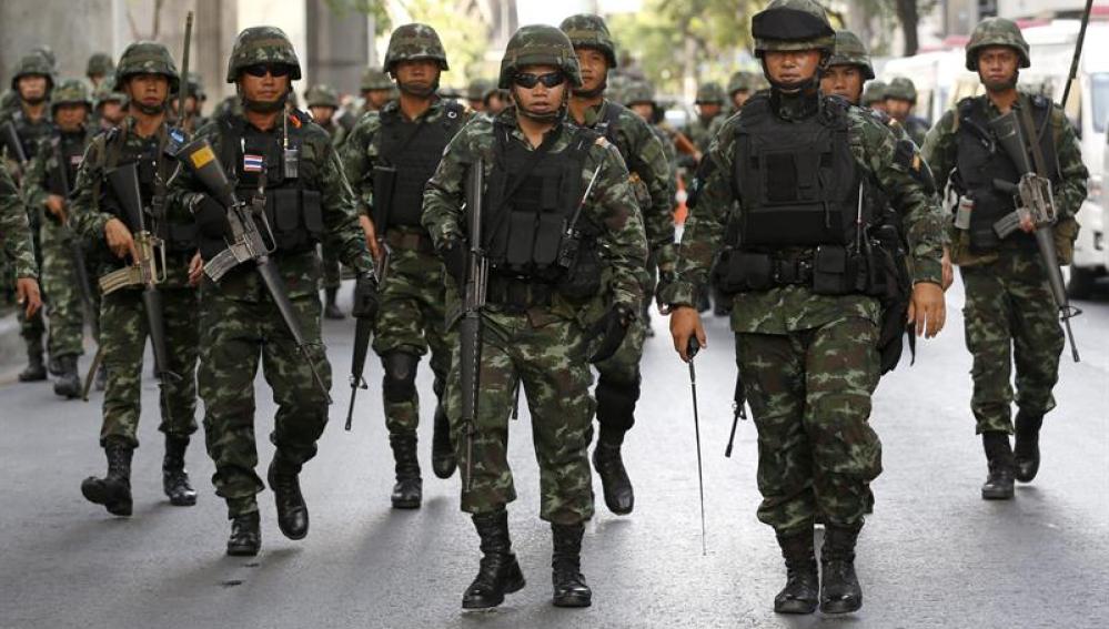 Fuerzas de seguridad tailandesas