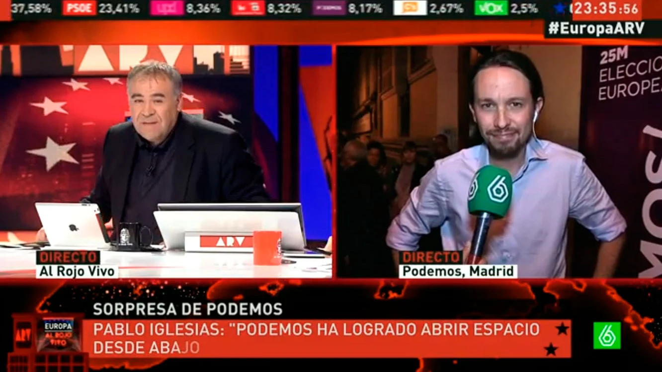 Pablo Iglesias, líder de Podemos