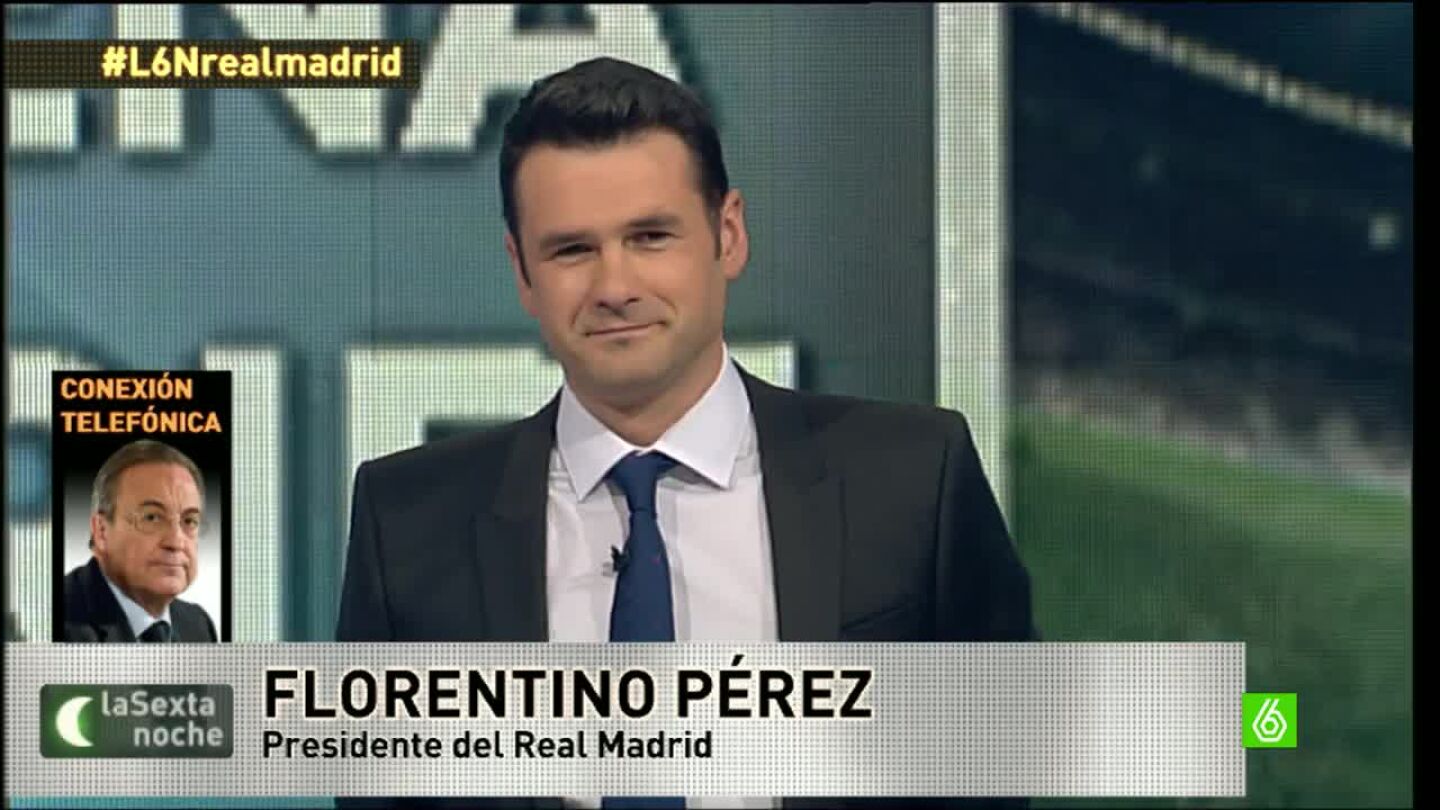 Florentino P&eacute;rez, en 'laSexta Noche'