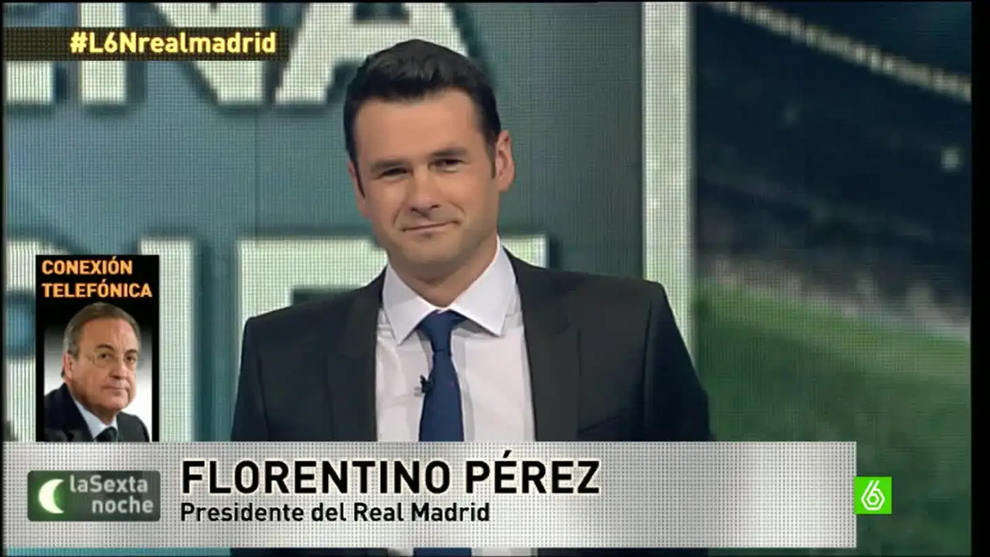 Florentino Pérez, en 'laSexta Noche' Florentino Pérez, en 'laSexta Noche'