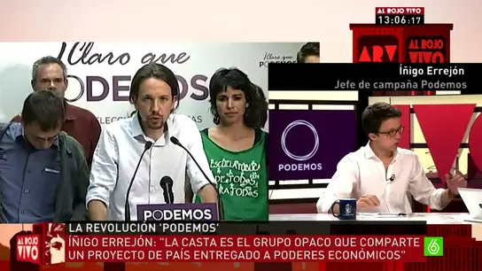 Íñigo Errejon en ARV Íñigo Errejon en ARV