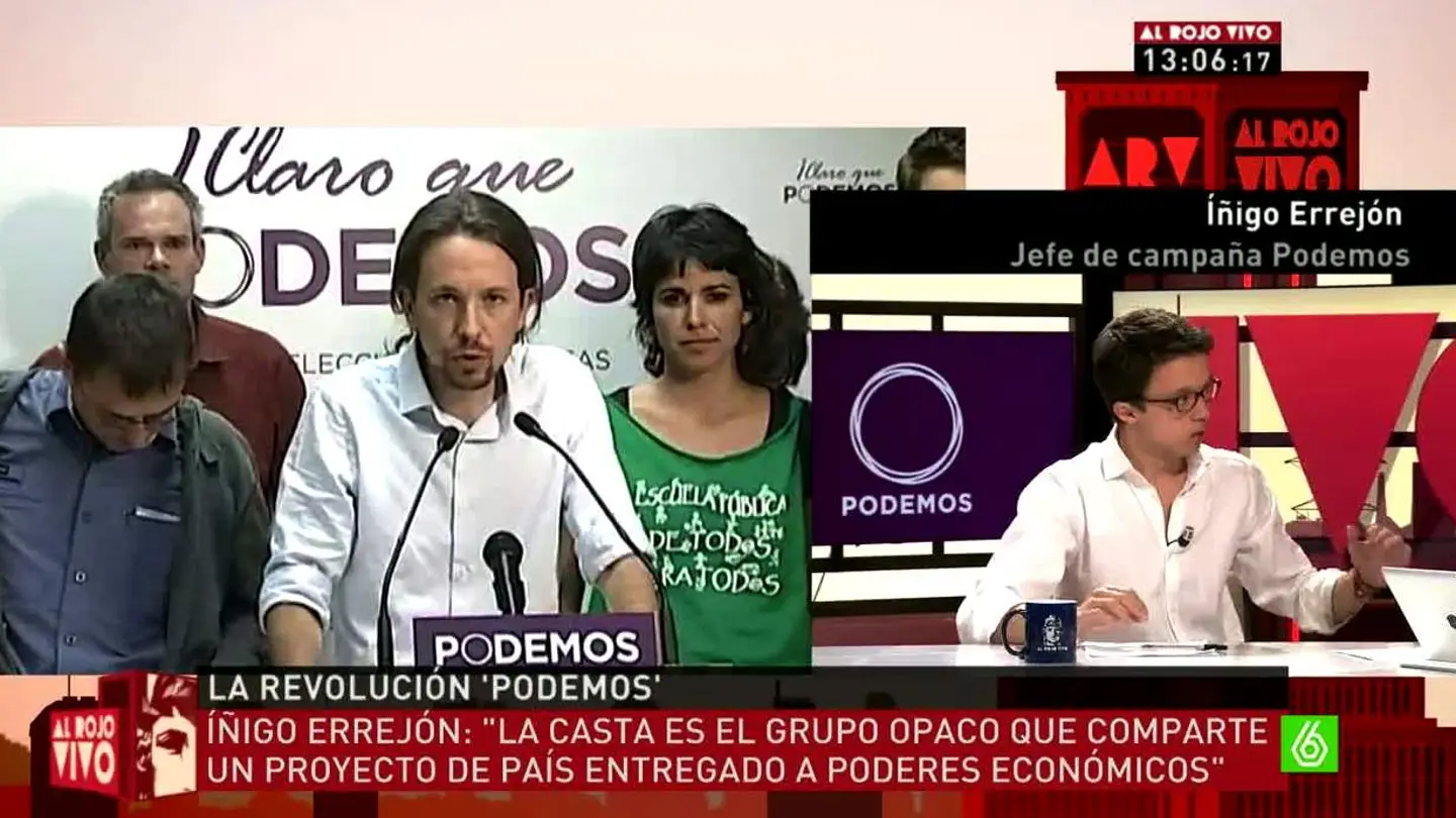 Íñigo Errejon en ARV Íñigo Errejon en ARV