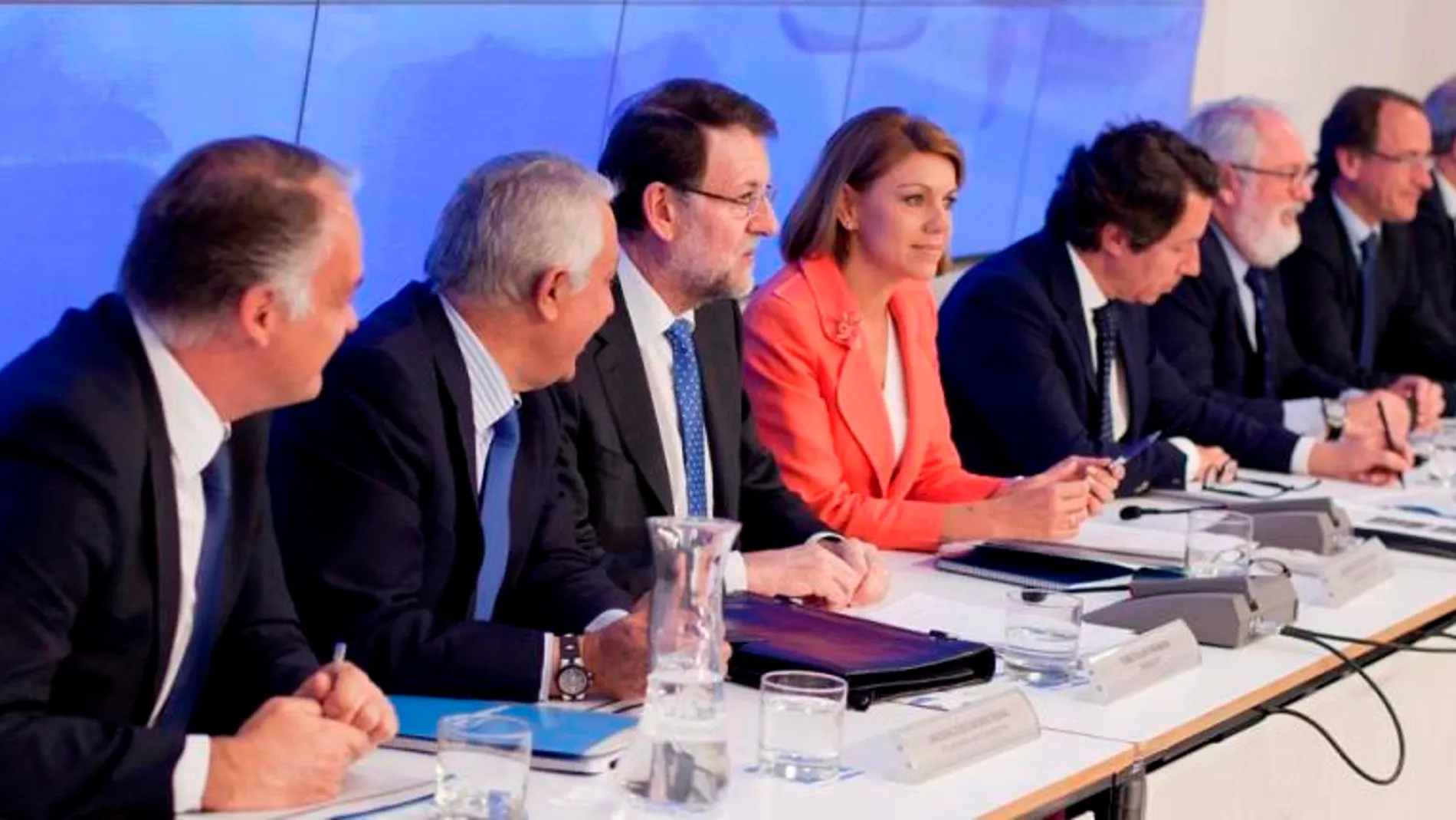 Comité del PP presidido por Mariano Rajoy
