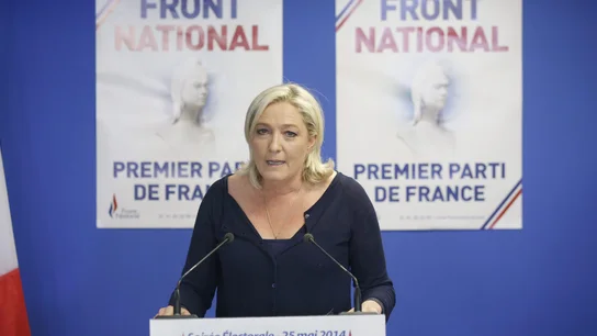La presidenta del Frente National (FN) Marine Le Pen La presidenta del Frente National (FN) Marine Le Pen