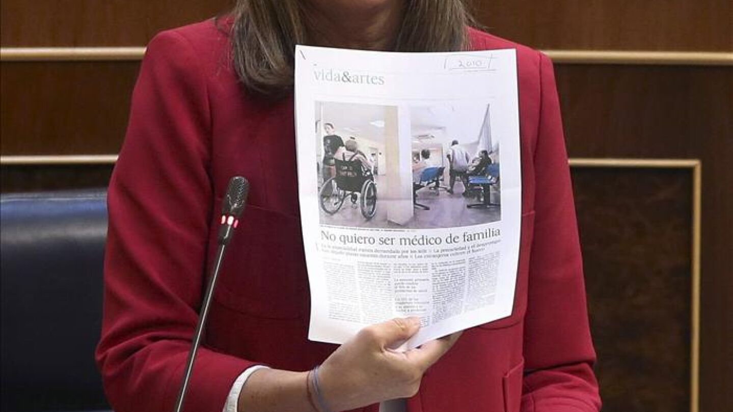 Ana Mato en la sesi&oacute;n de control al Gobierno