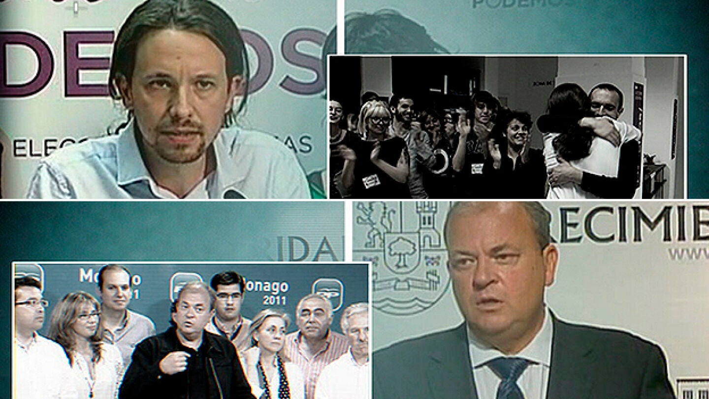 Pablo Iglesias y Jos&eacute; Antonio Monago en El Objetivo