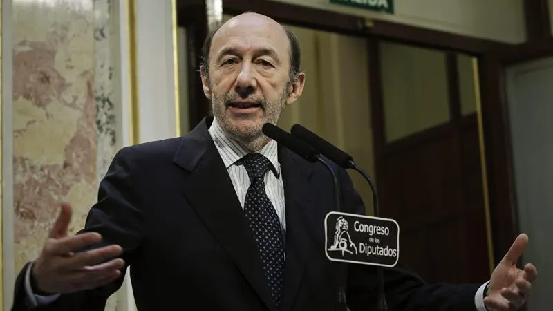 Alfredo Pérez Rubalcaba en el Congreso