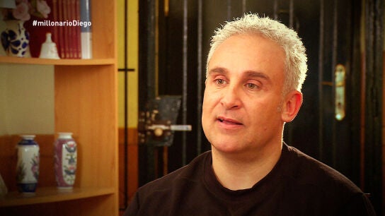 Diego Su&aacute;rez, en Millonario An&oacute;nimo