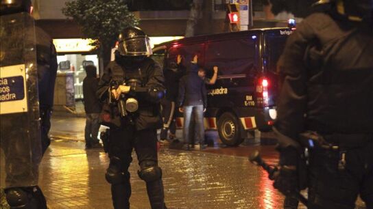 Los Mossos detienen a varias personas