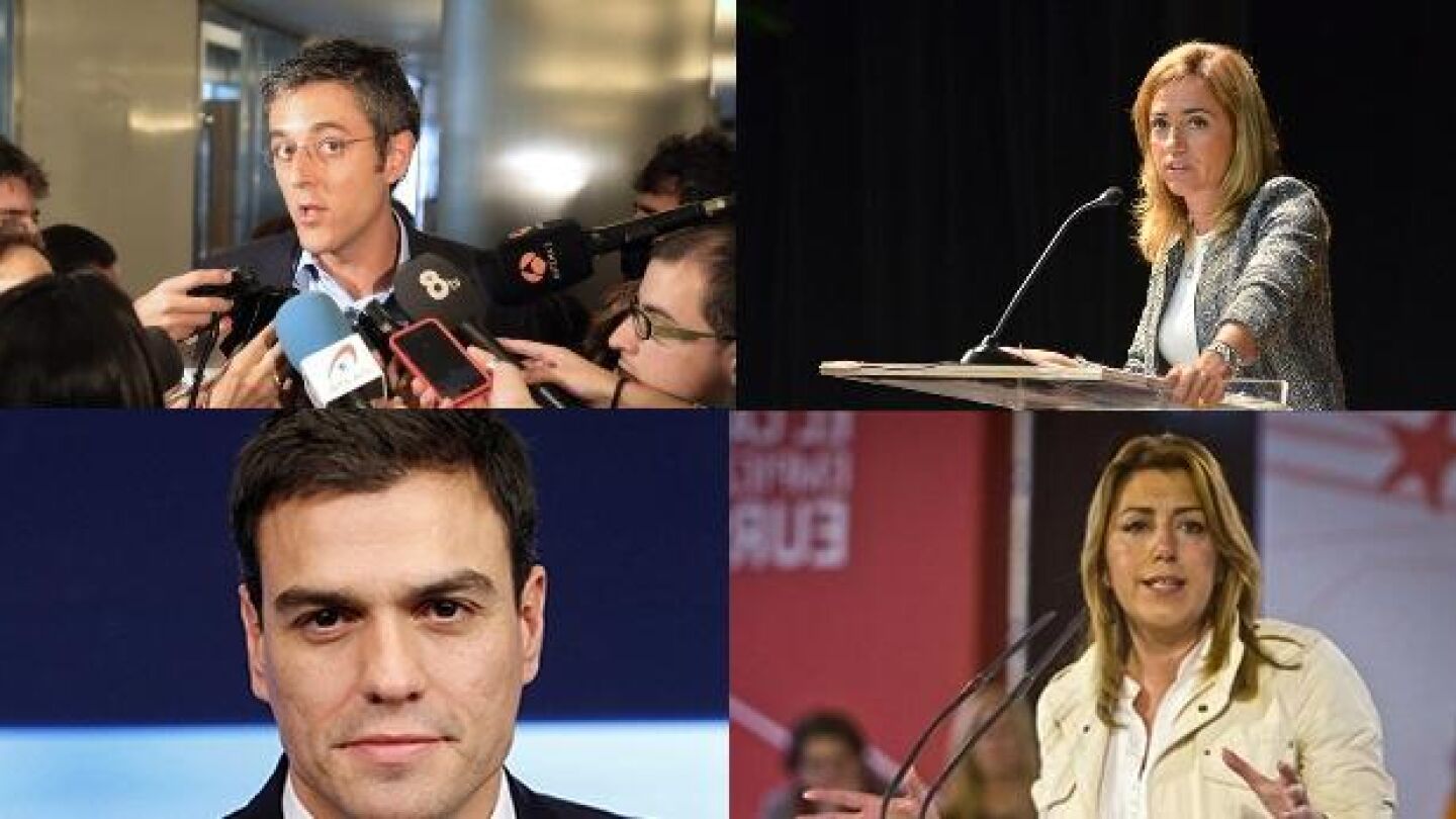 Posibles candidatos a la secretar&iacute;a general del PSOE