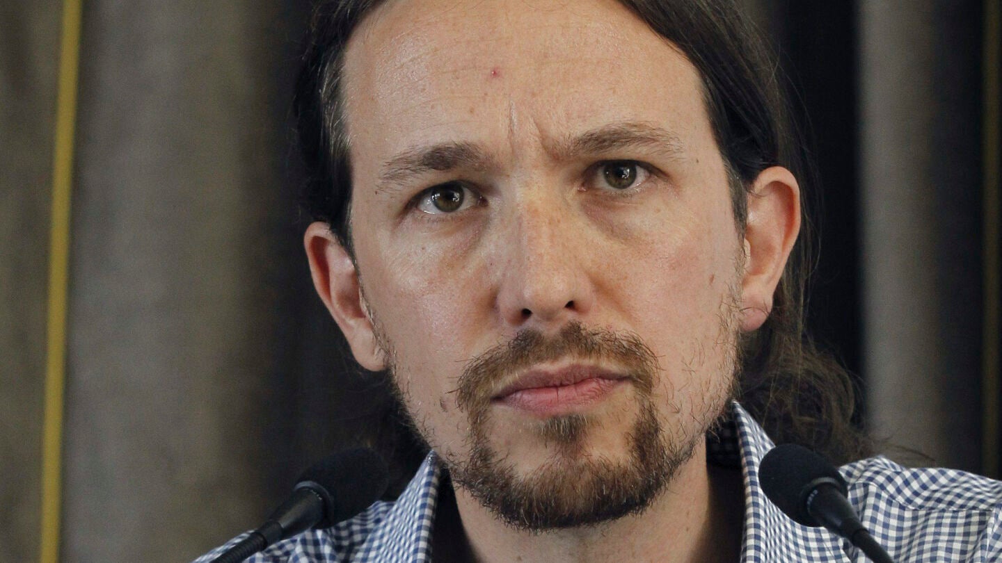 Pablo Iglesias, l&iacute;der de Podemos