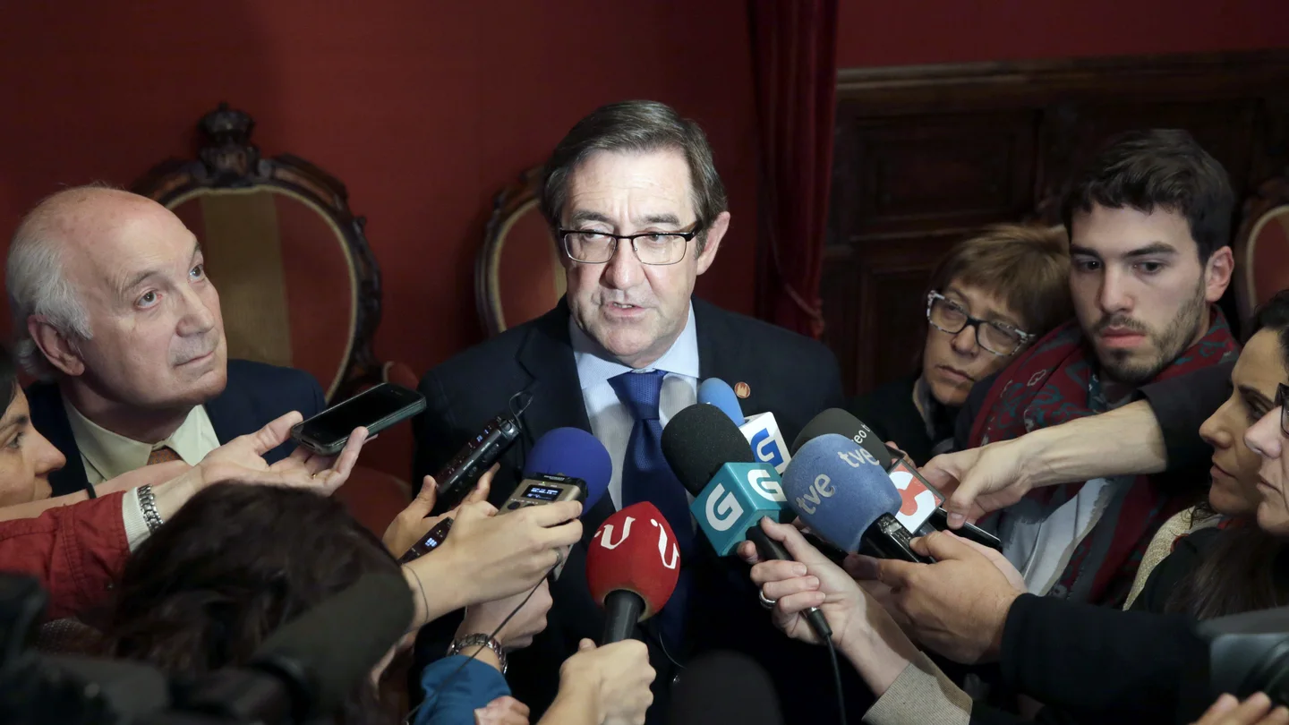 El alcalde de Santiago, Ángel Currás El alcalde de Santiago, Ángel Currás