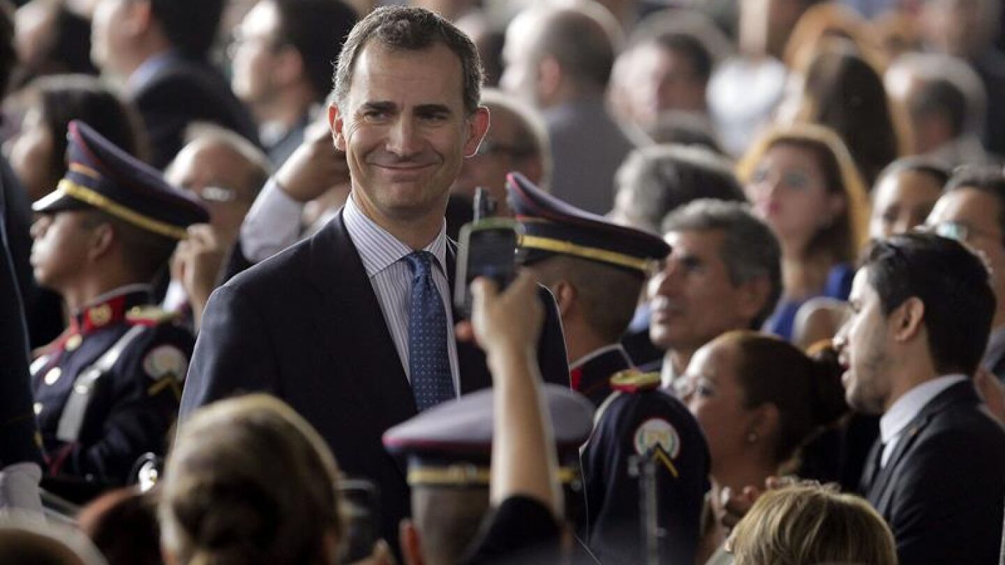 Don Felipe de Borb&oacute;n en una imagen de archivo