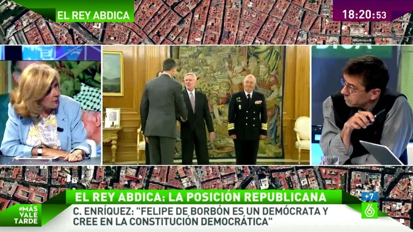 Juan C. Monedero y Carmen Enr&iacute;quez en MVT