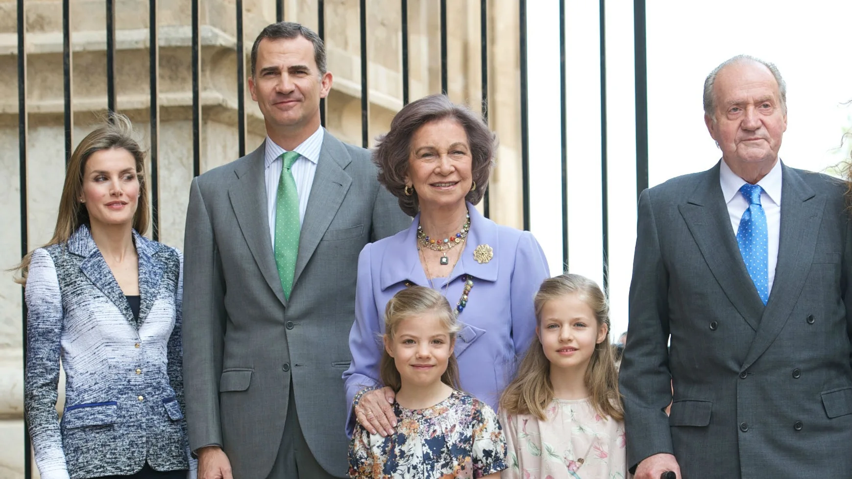 Los miembros de la Familia Real con la llegada de Felipe VI