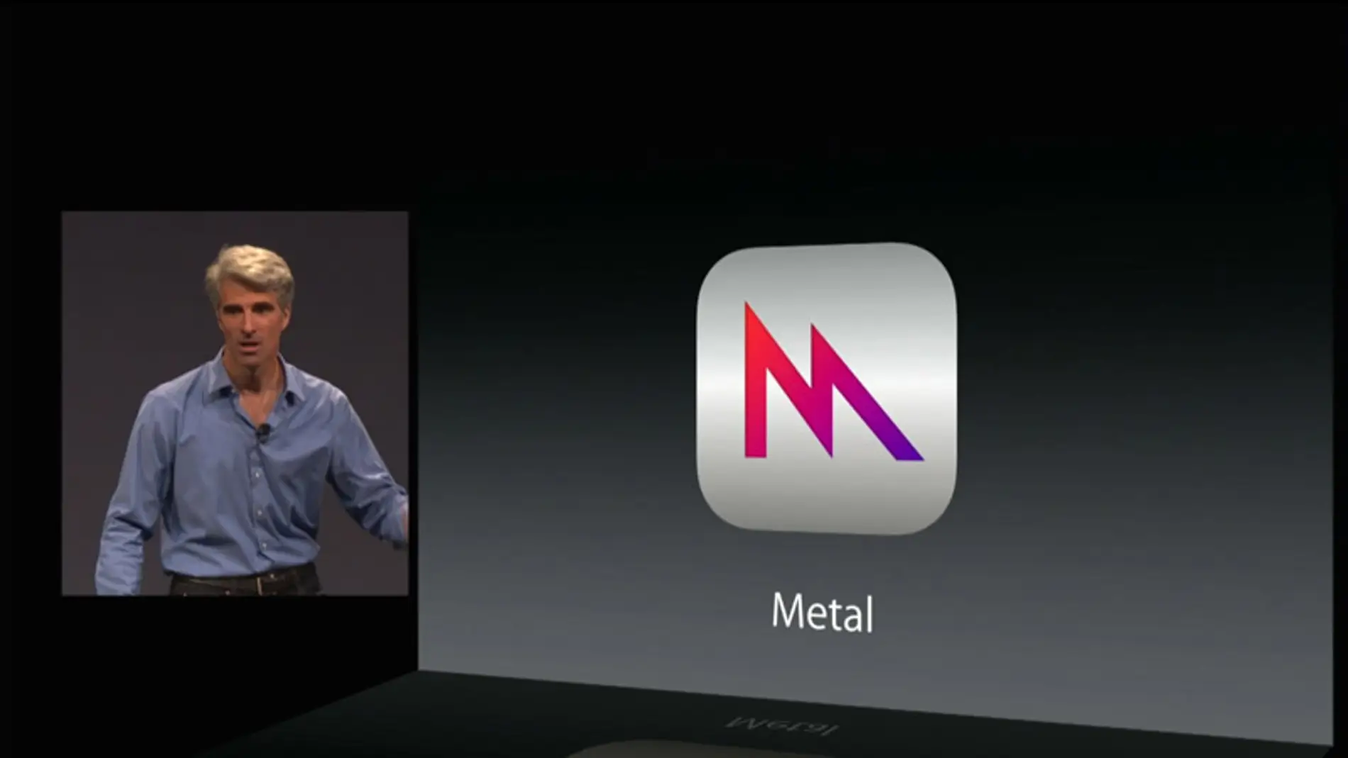 Craig Federighi, de Apple, presenta la nueva plataforma de juegos