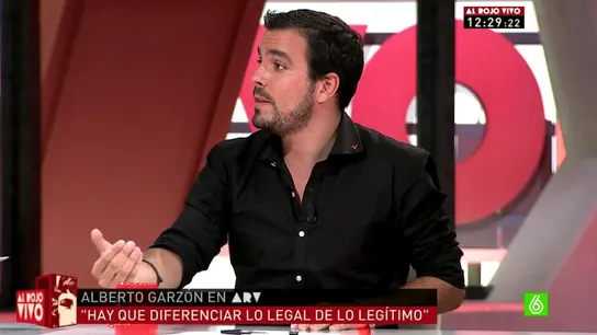 Alberto Garzón en ARV Alberto Garzón en ARV