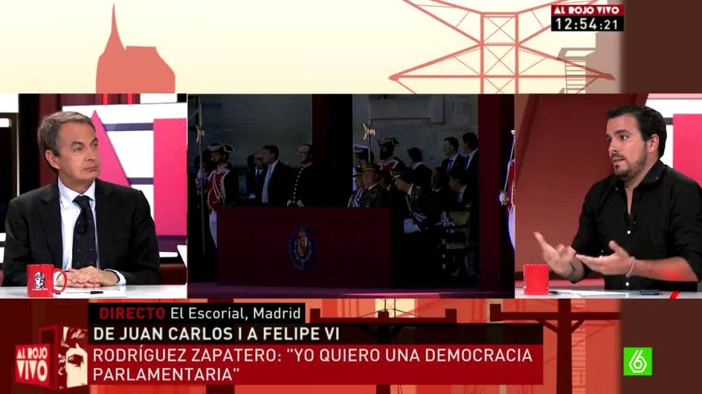 Zapatero y Alberto Garz&oacute;n en ARV