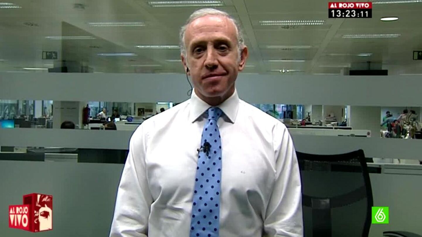 Eduardo Inda habla en directo para Al Rojo Vivo