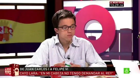 Íñigo Errejón en ARV Íñigo Errejón en ARV