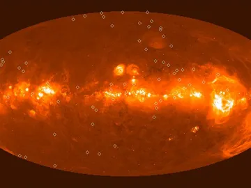 El universo, con todos sus agujeros negros localizados El universo, con todos sus agujeros negros localizados