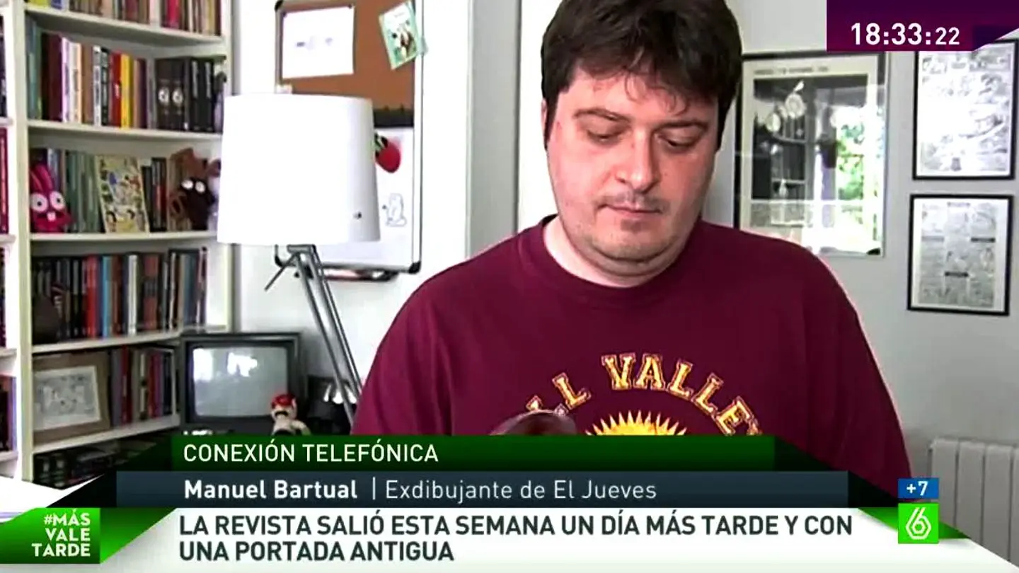 Manuel Bartual, exdibujante de 'El Jueves' Manuel Bartual, exdibujante de 'El Jueves'