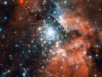 Región del universo en la que se están creando estrellas Región del universo en la que se están creando estrellas