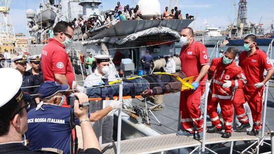 inmigrantes en Italia