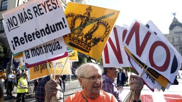 Manifestación por la República en Madrid