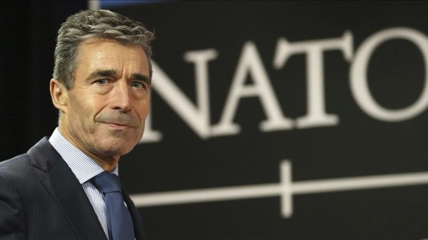 El secretario general de la OTAN, Anders Fogh Rasmussen.