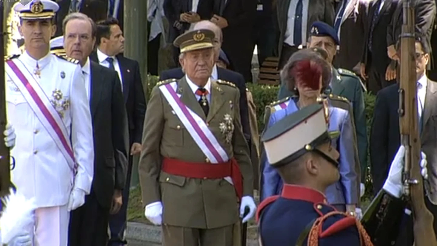 El Rey y el Príncipe en el Día de las Fuerzas Armadas El Rey y el Príncipe en el Día de las Fuerzas Armadas