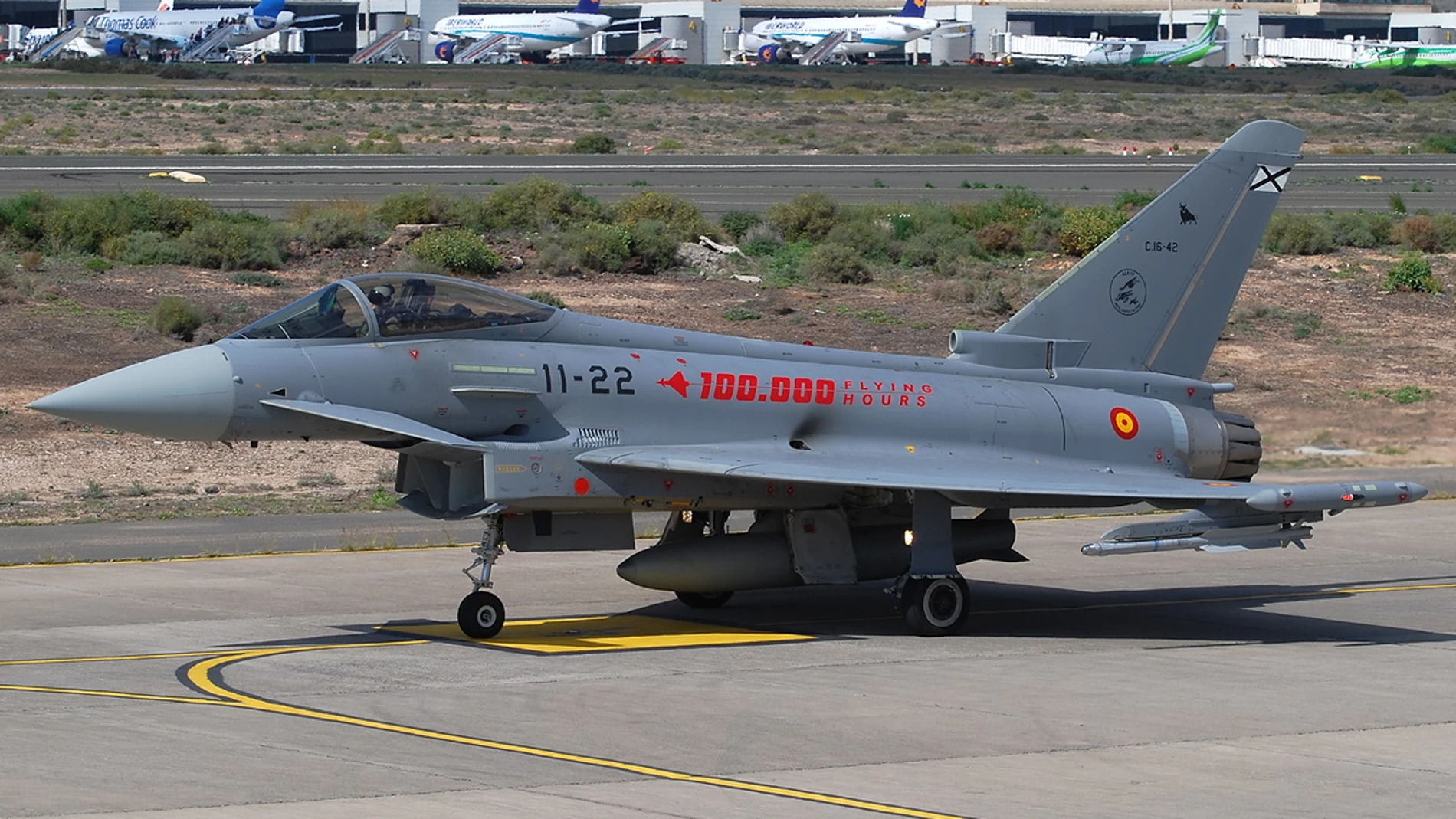 Eurofighter Typhoon del ejercito español