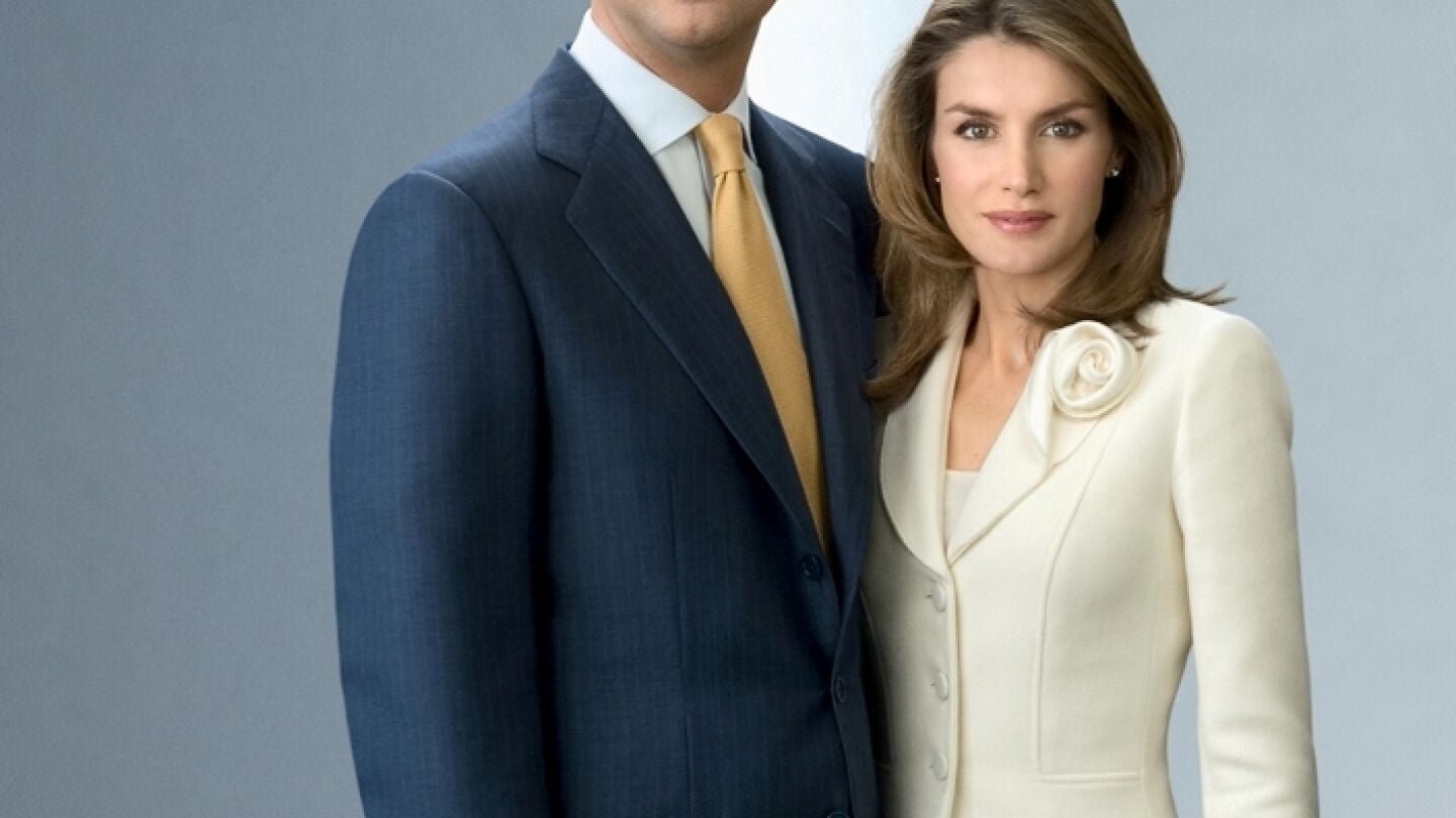 El pr&iacute;ncipe Felipe con Letizia