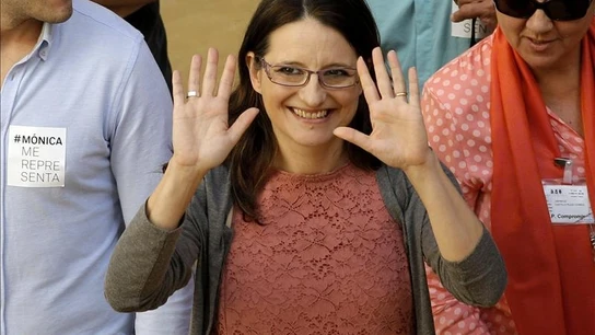 La diputada por Compromís, Mónica Oltra La diputada por Compromís, Mónica Oltra