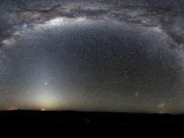 Imagen de un cielo nocturno Imagen de un cielo nocturno