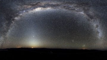 Imagen de un cielo nocturno