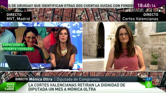 M&oacute;nica Oltra interviene en MVT