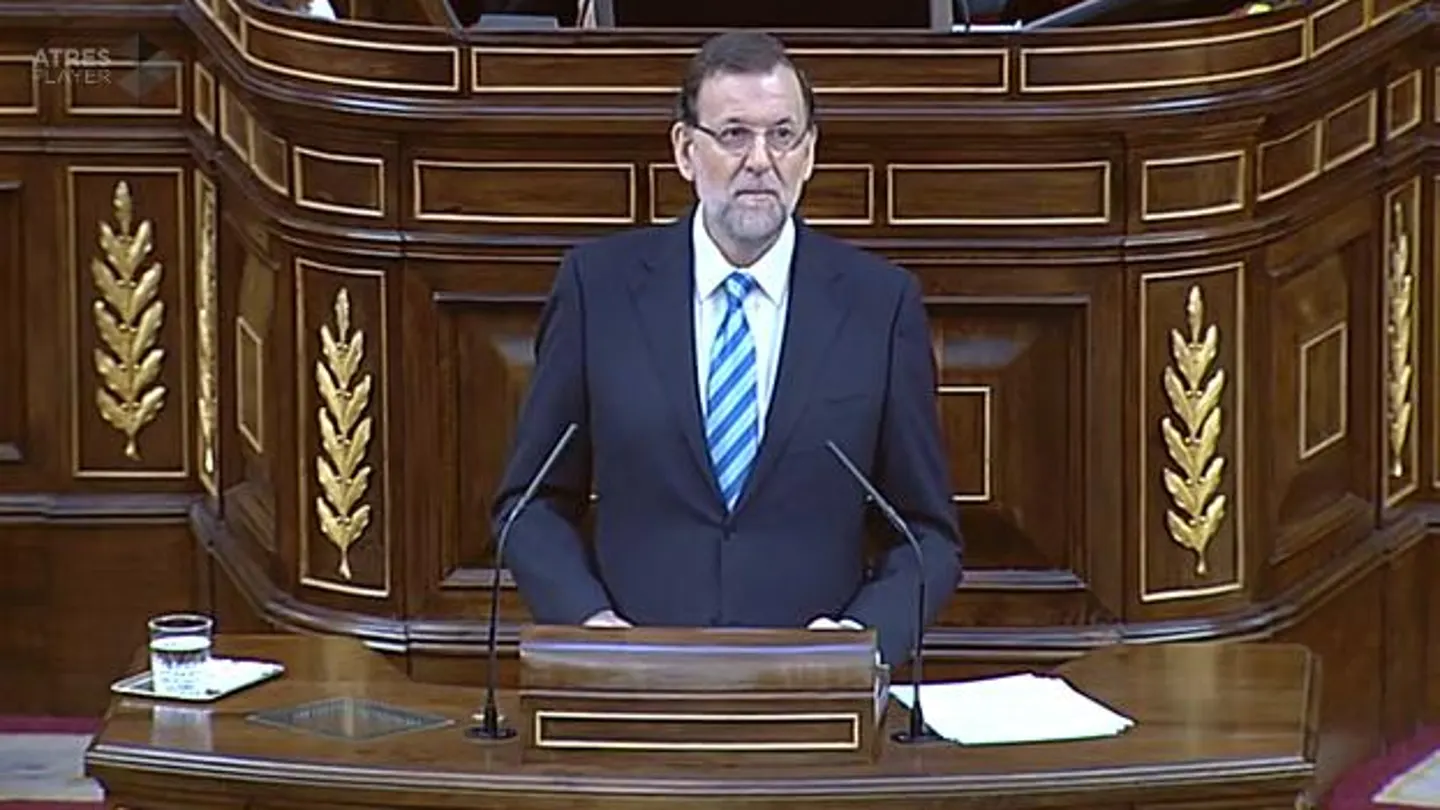 Mariano Rajoy, en el Pleno del Congreso Mariano Rajoy, en el Pleno del Congreso
