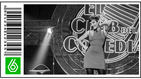 La entrada de Eva Hache para El Club de la Comedia La entrada de Eva Hache para El Club de la Comedia