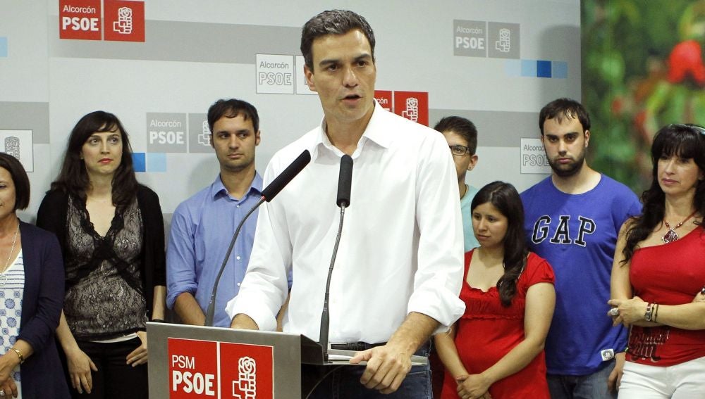 Pedro Sánchez, candidato a liderar el PSOE