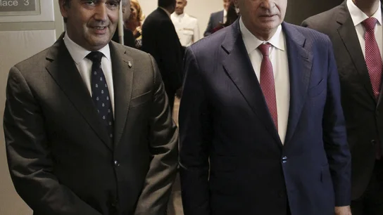 El director general de la Policía, Ignacio Cosidó (i) y el ministro del Interior, Jorge Fernández Díaz El director general de la Policía, Ignacio Cosidó (i) y el ministro del Interior, Jorge Fernández Díaz
